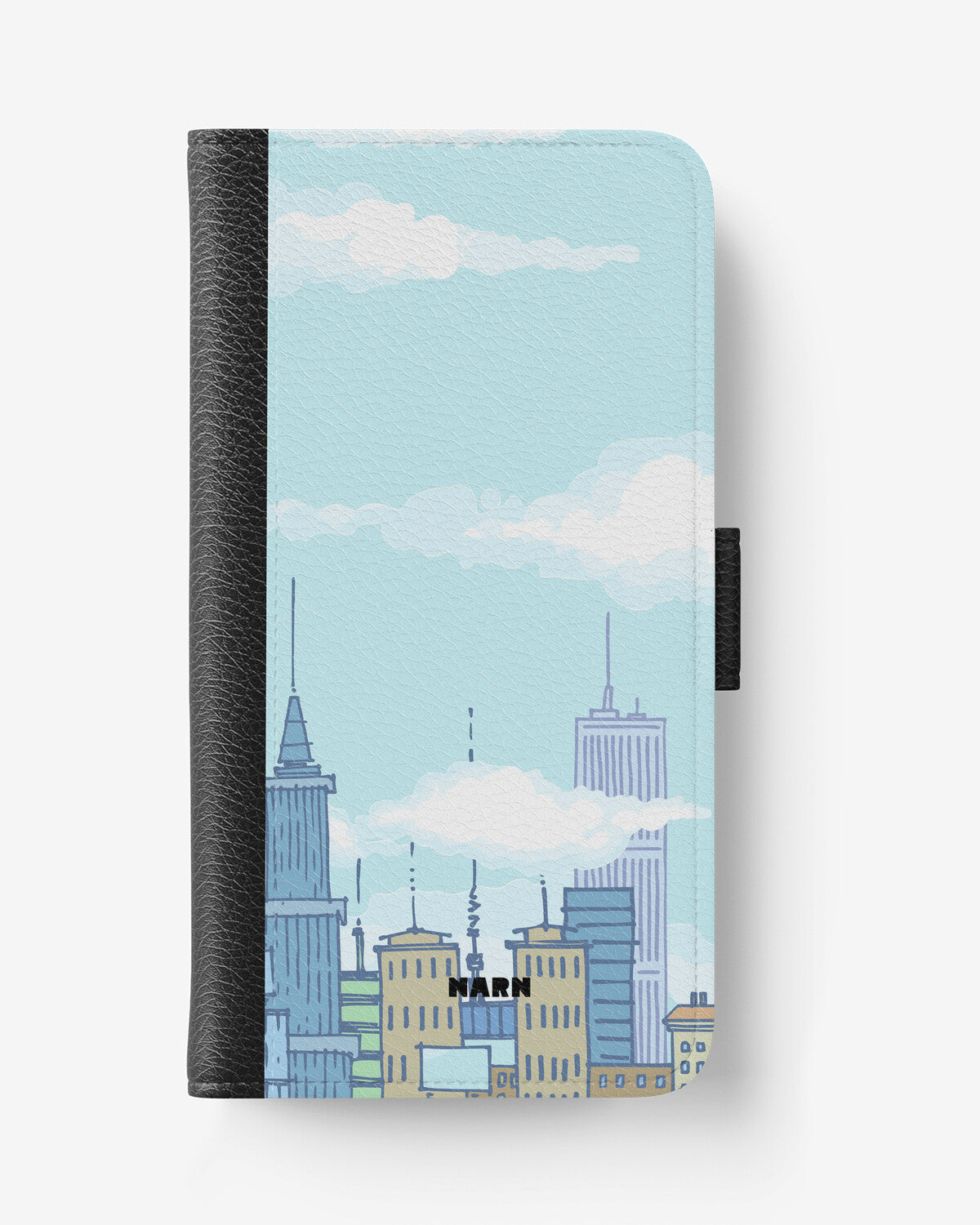 Samsung Galaxy A70 Wallet Case - Skyline - View 1