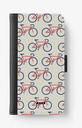 Samsung Galaxy A70 Wallet Case - Vintage Bicycle - View 1