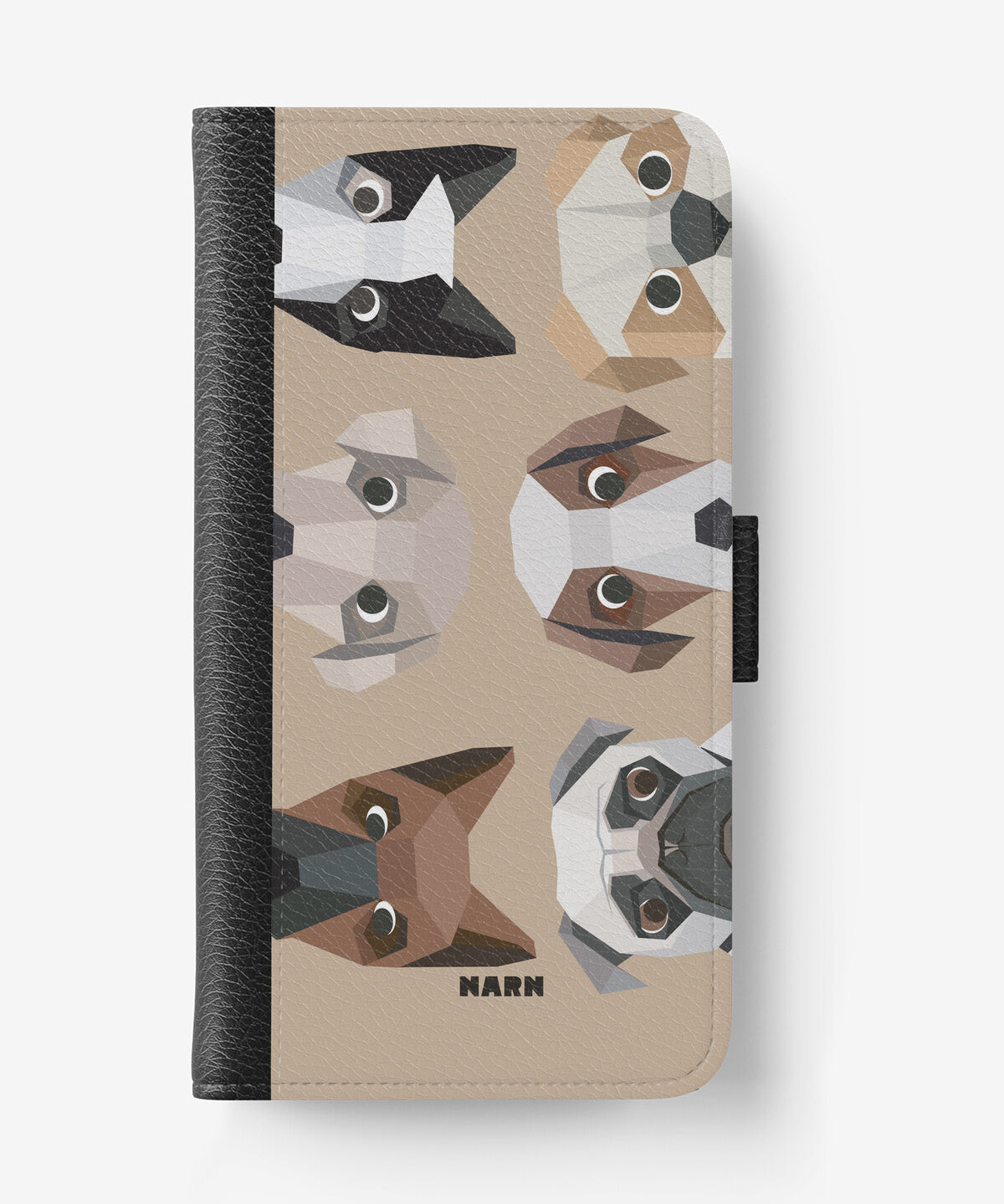 Samsung Galaxy A71 Wallet Case - Cute Dogs - View 1