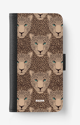 Samsung Galaxy A71 Wallet Case - Leopard Gaze - View 1