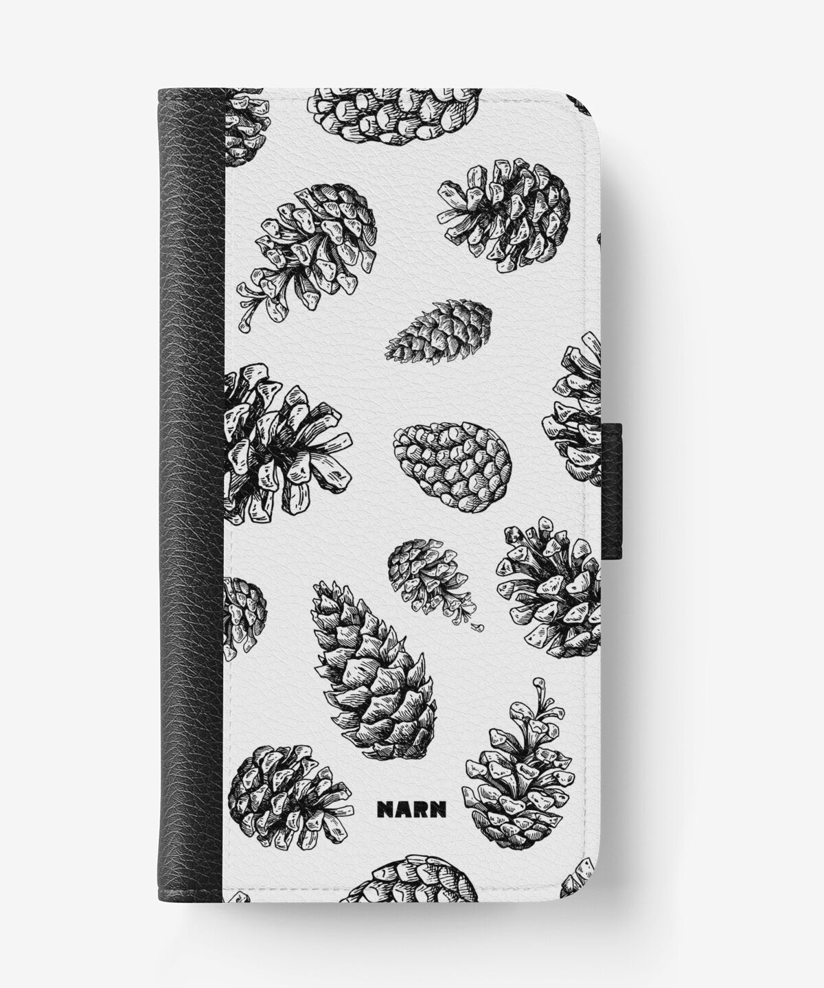 Samsung Galaxy J6 Wallet Case - Pine Cones - View 1