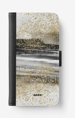 Samsung Galaxy J6 Wallet Case - Sparkly Tie Dye - View 1