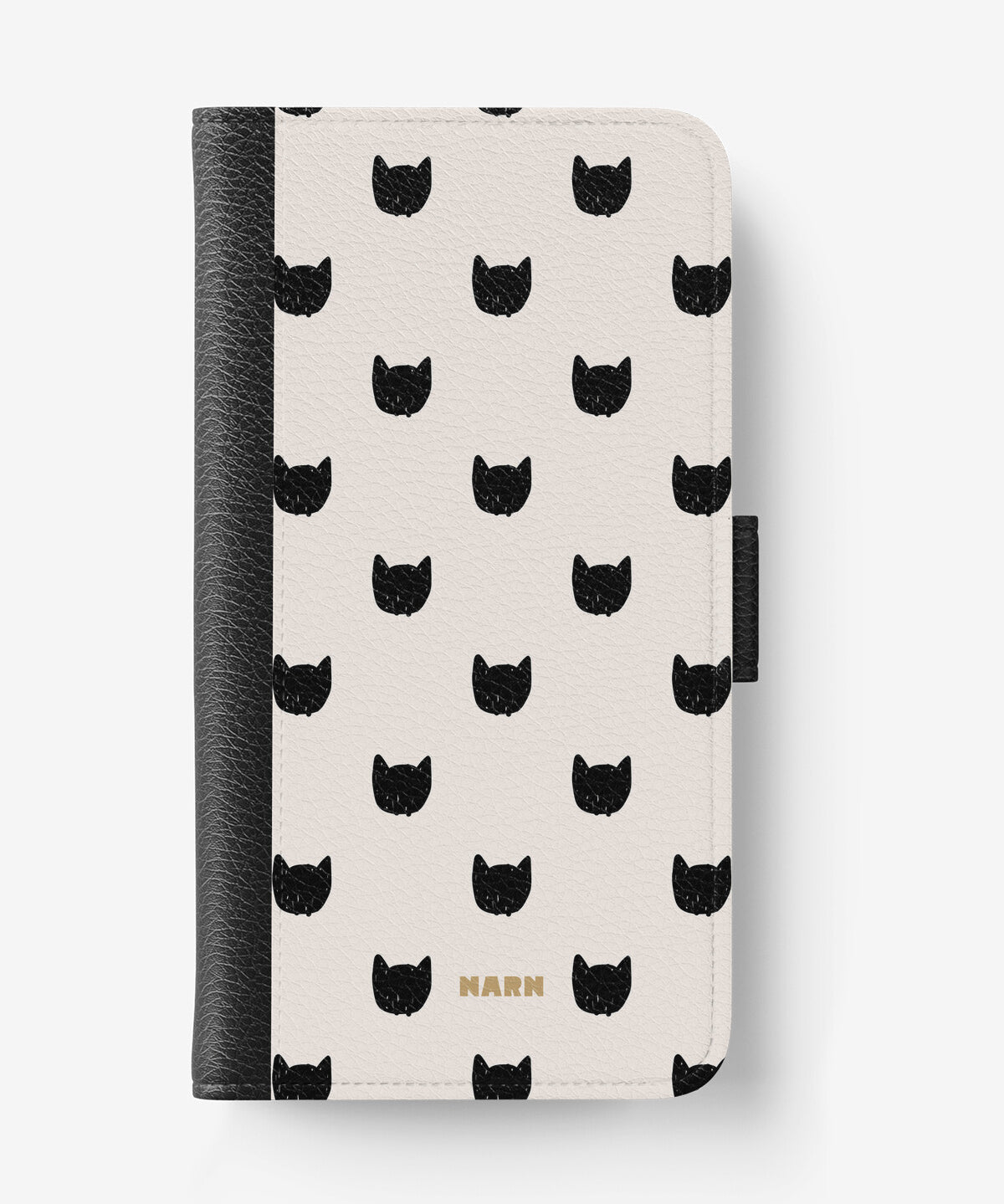 Samsung Galaxy J6 Wallet Case - Kitty Dots - View 1