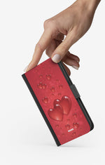 Samsung Galaxy Note 10 Plus Wallet Case - Red Romance - View 2