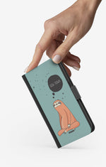 Samsung Galaxy Note 10 Wallet Case - Slow Down Sloth - View 2