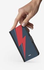 Samsung Galaxy Note 8 Wallet Case - Blue Bowie - View 2