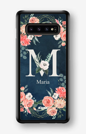 Samsung Galaxy S10 Hard Case – Custom - Floral - View 1