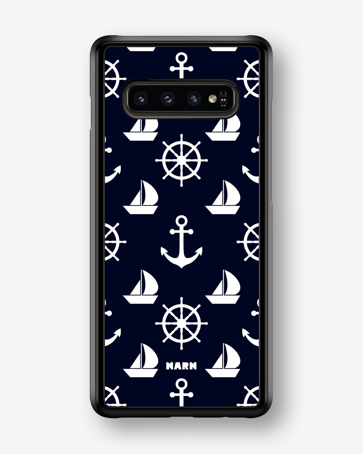 Samsung Galaxy S10 Plus Hard Case – Deep Blue Voyage - View 1