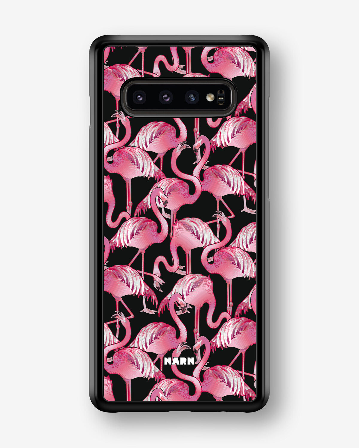 Samsung Galaxy S10 Plus Hard Case – Flamingos - View 1