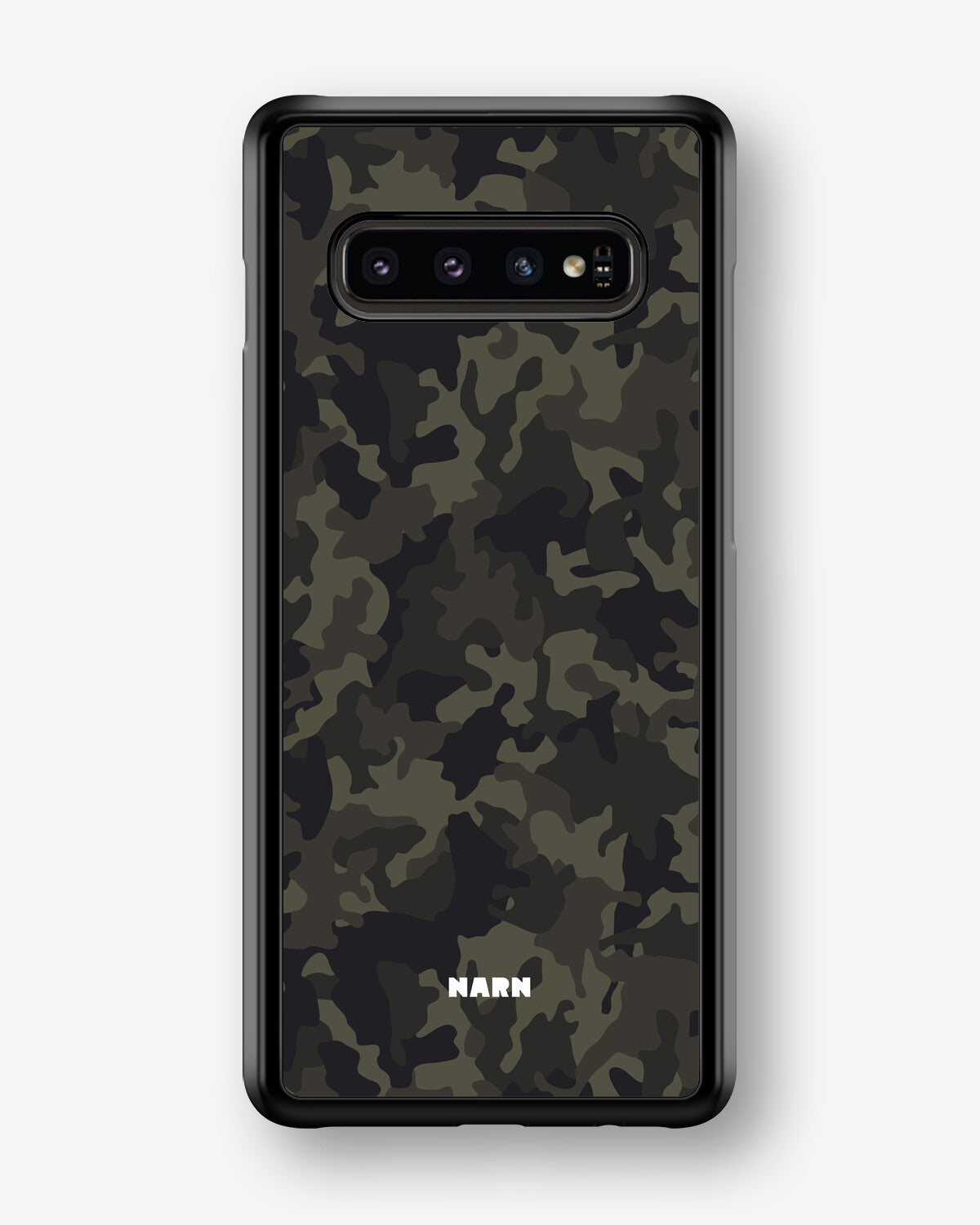 Samsung Galaxy S10 Plus Hard Case – Jungle Green Camo - View 1