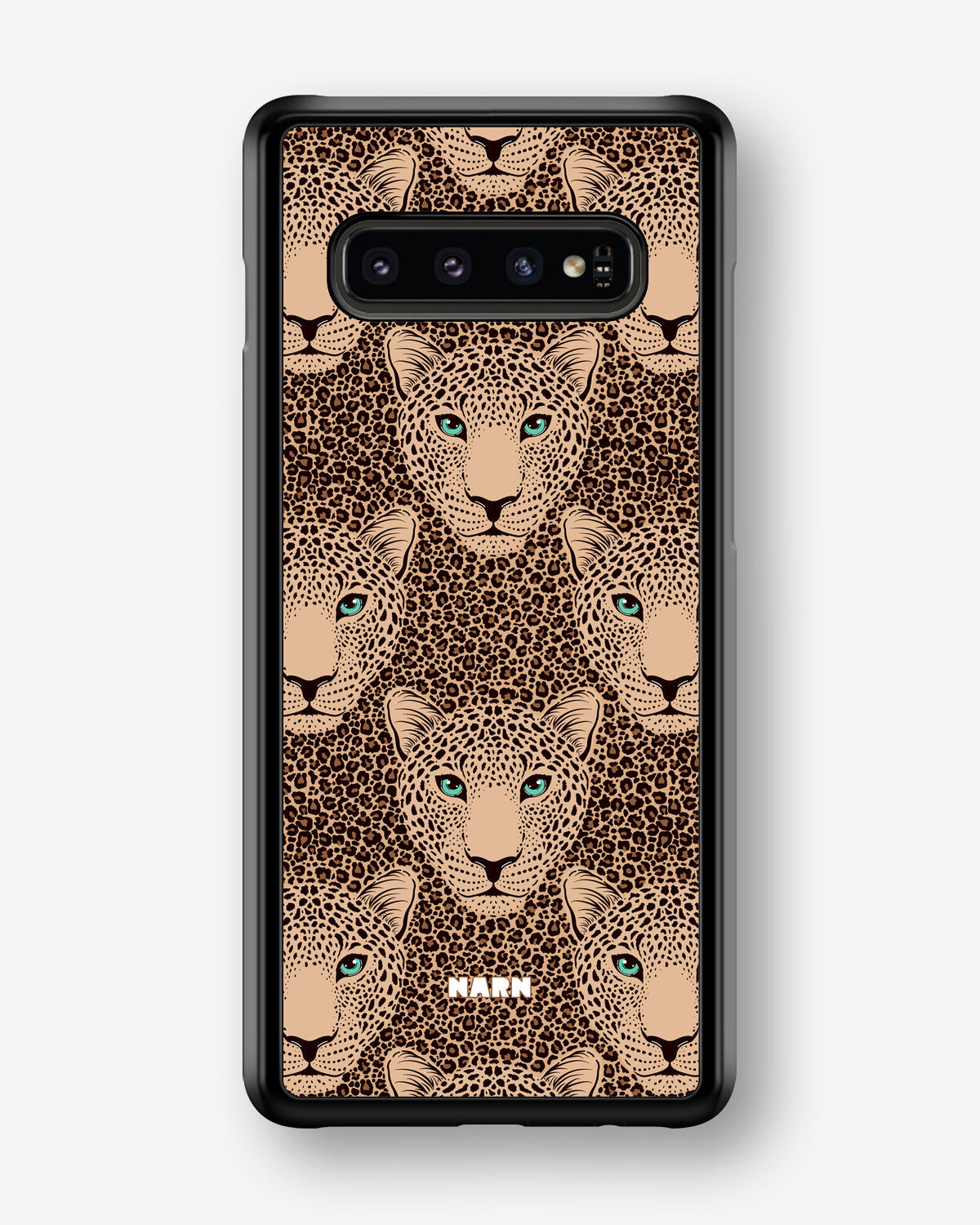 Samsung Galaxy S10 Plus Hard Case – Leopard Gaze - View 1
