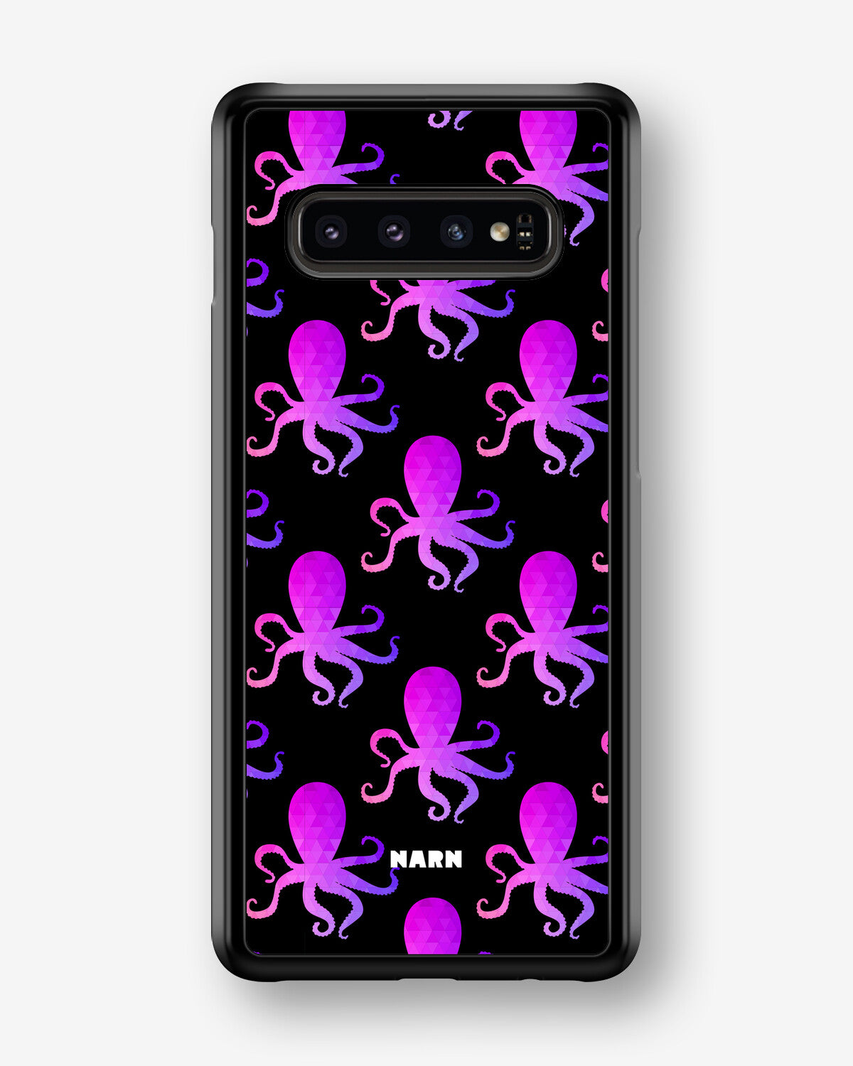Samsung Galaxy S10 Plus Hard Case – Octopus Pattern - View 1