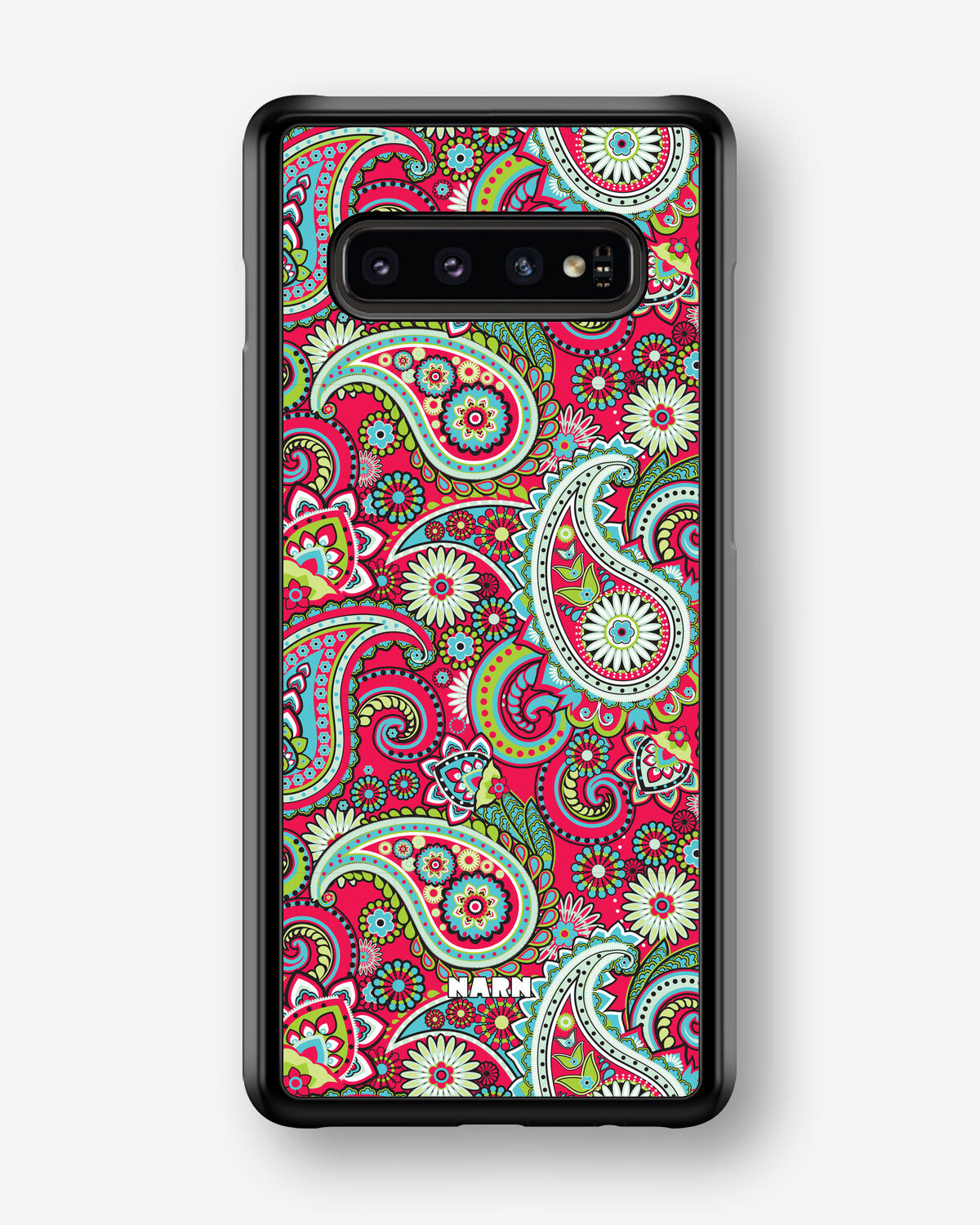 Samsung Galaxy S10 Plus Hard Case – Paisley Paradise - View 1