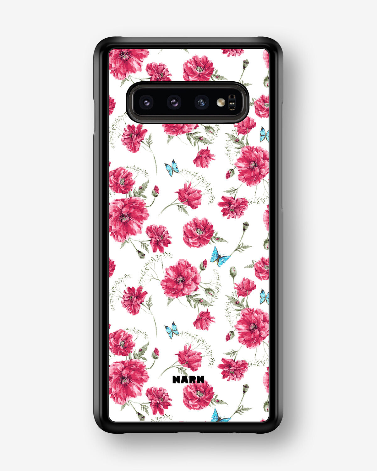 Samsung Galaxy S10 Plus Hard Case – Poppies in Bloom - View 1