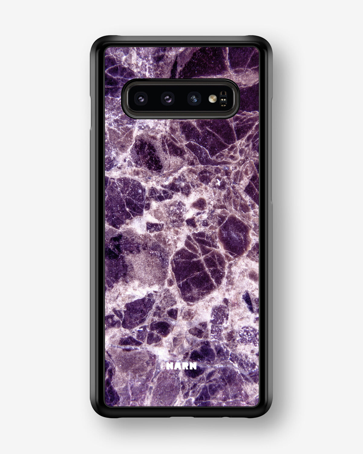 Samsung Galaxy S10 Plus Hard Case – Purple Marble - View 1