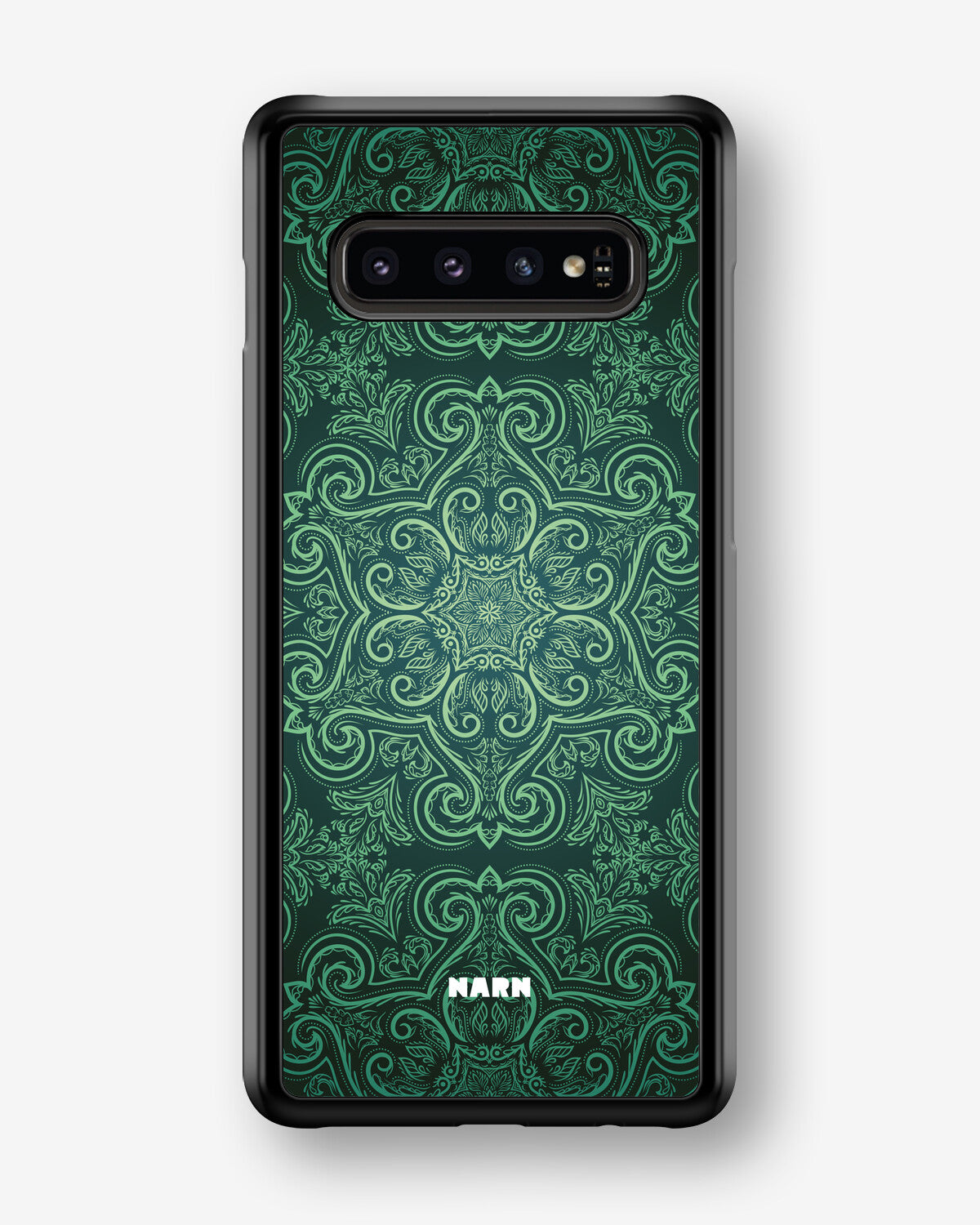 Samsung Galaxy S10 Plus Hard Case – Retro Forest - View 1
