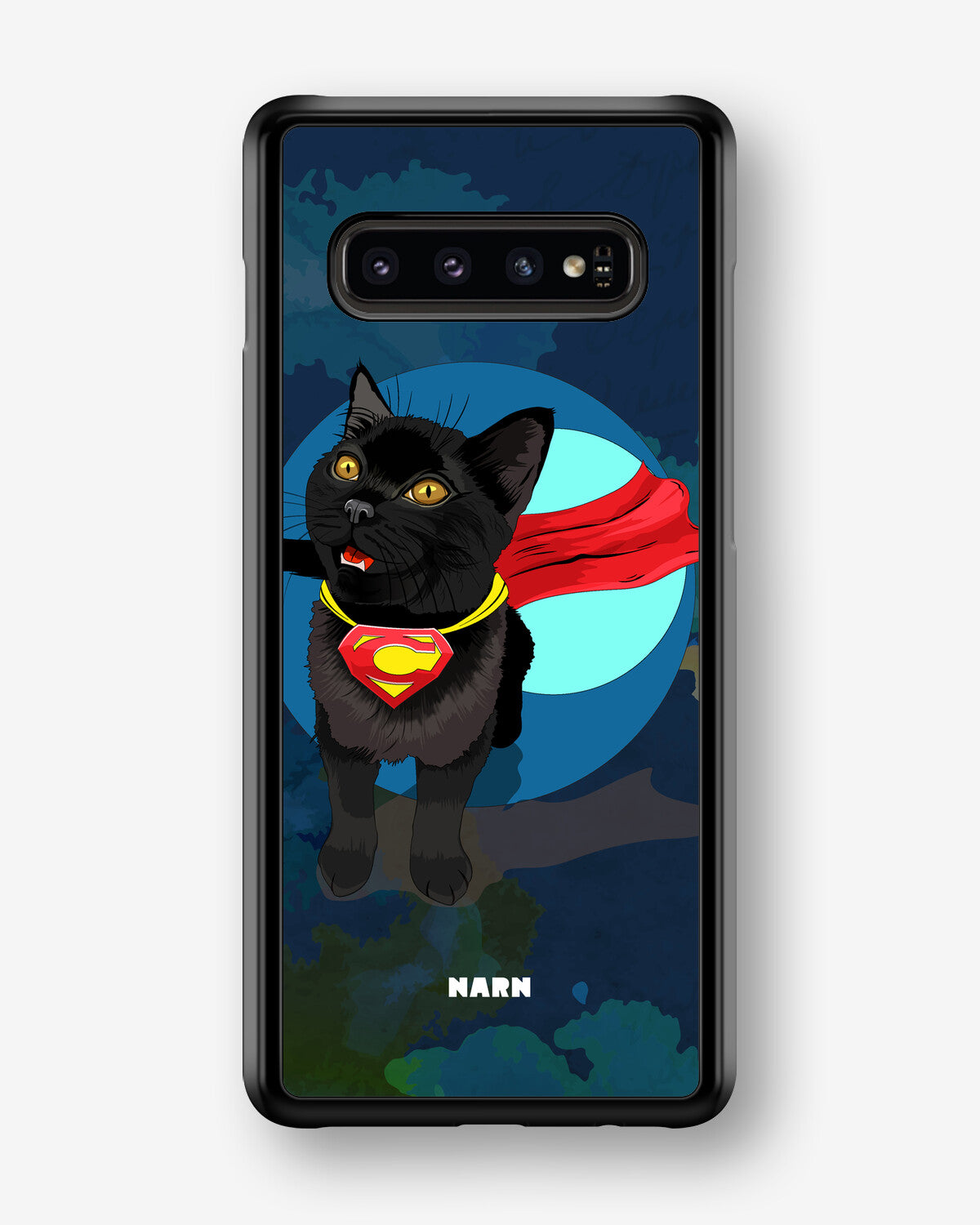 Samsung Galaxy S10 Plus Hard Case – Super Cat - View 1