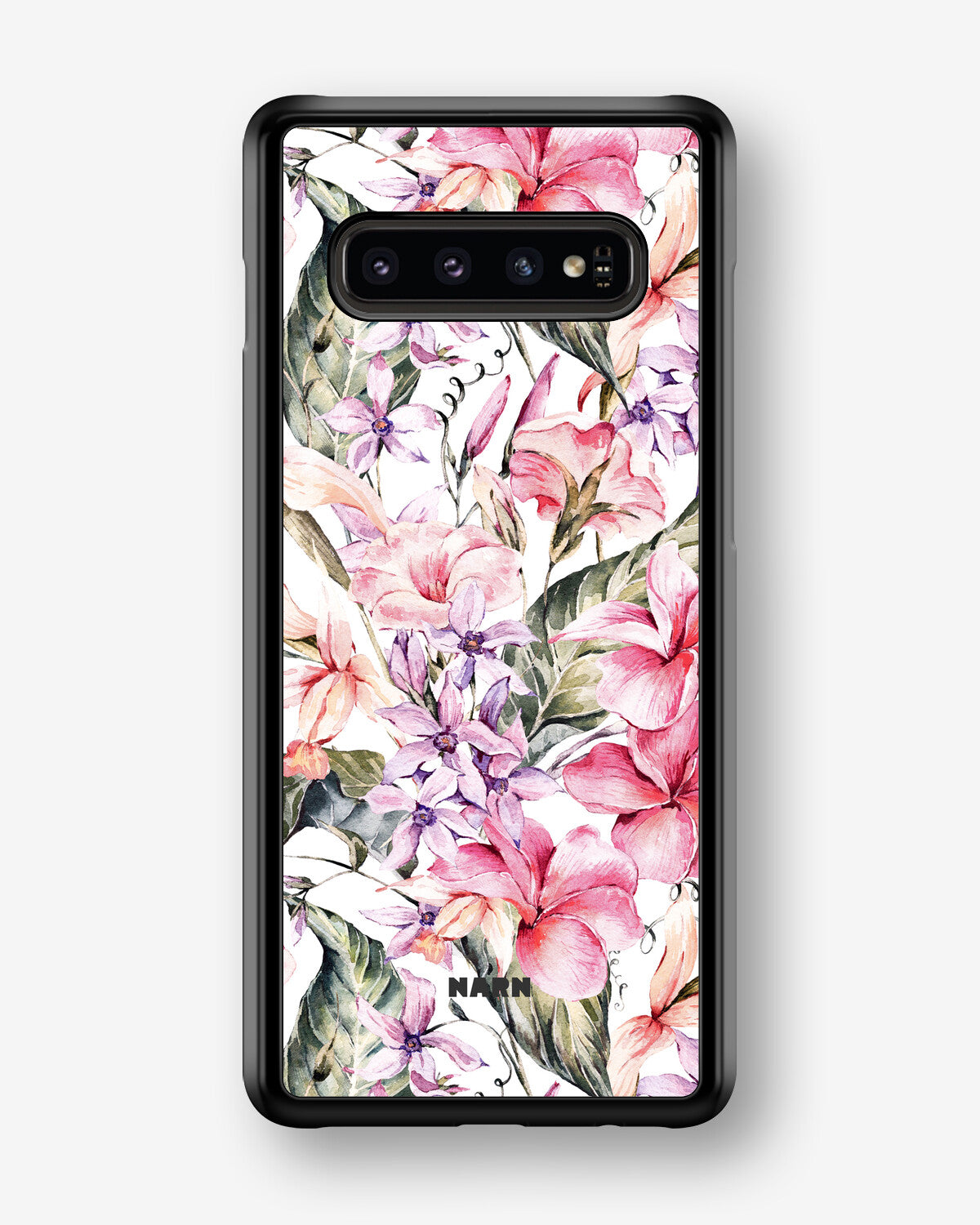 Samsung Galaxy S10 Plus Hard Case – Watercolor Flowers - View 1