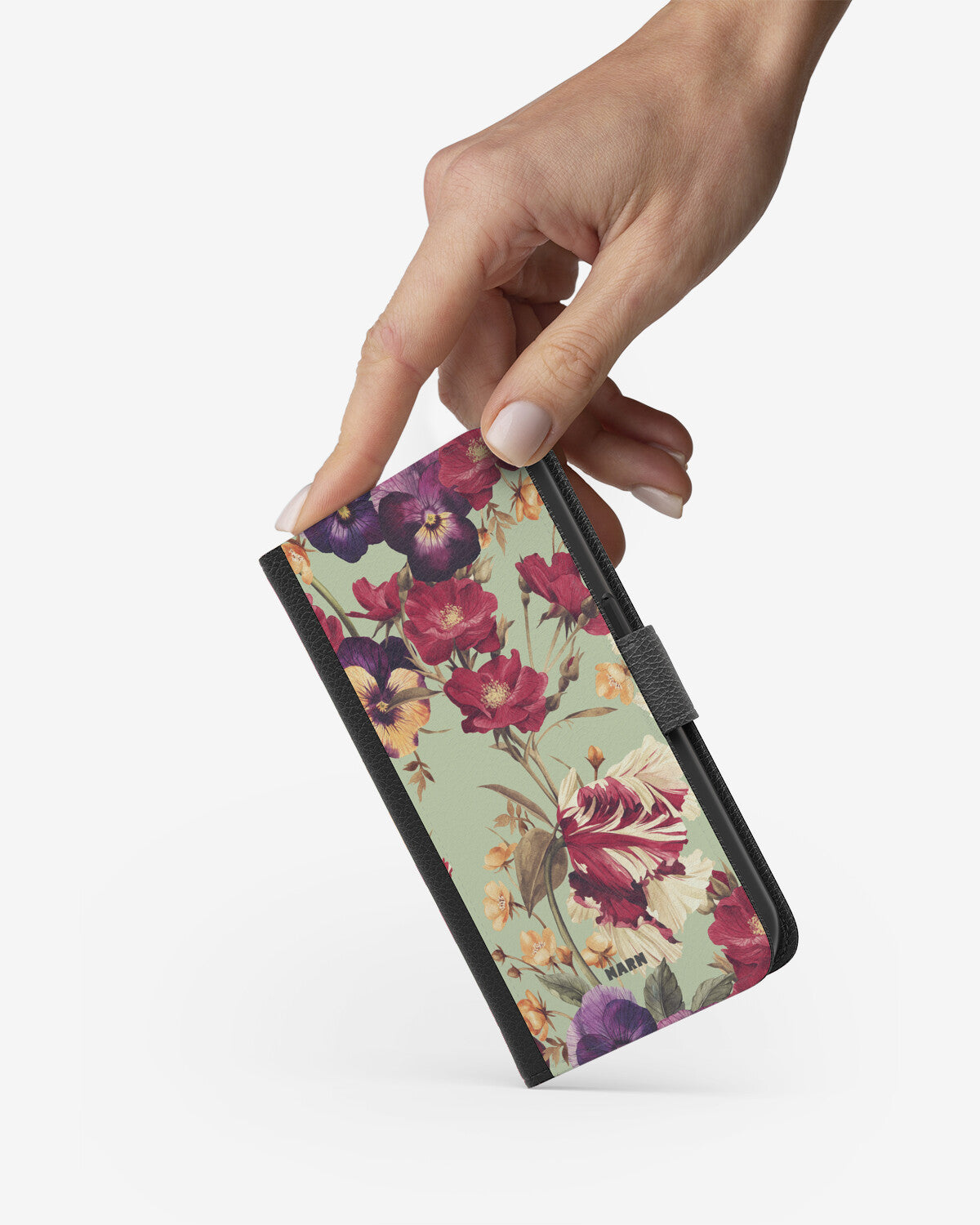 Samsung Galaxy S10 Plus Wallet Case - Pansy Pansy - View 2
