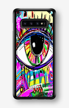 Samsung Galaxy S10 Hard Case – Abstract Eye - View 1