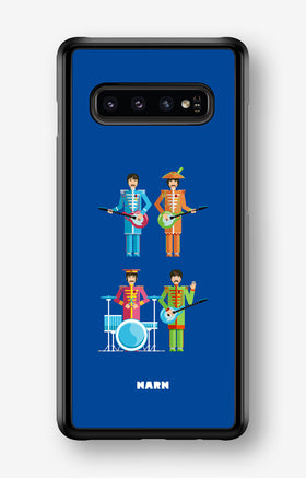 Samsung Galaxy S10 Hard Case – Beatles Blue - View 1