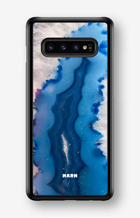 Samsung Galaxy S10 Hard Case – Blue Agate - View 1