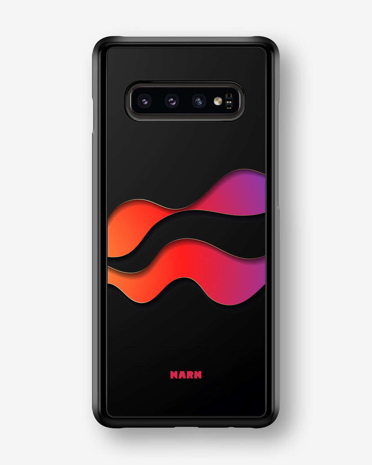 Samsung Galaxy S10 Hard Case – Color Wave - View 1