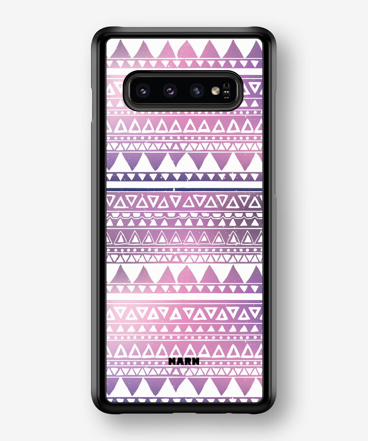 Samsung Galaxy S10 Hard Case – Purple Aztec - View 1