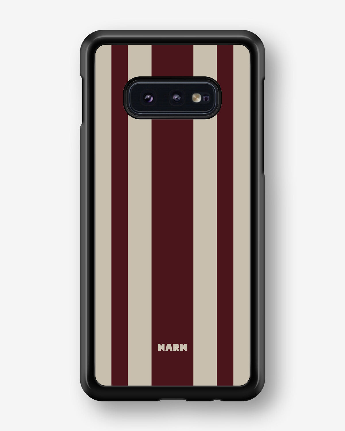 Samsung Galaxy S10e Hard Case – Bordeaux Stripe - View 1