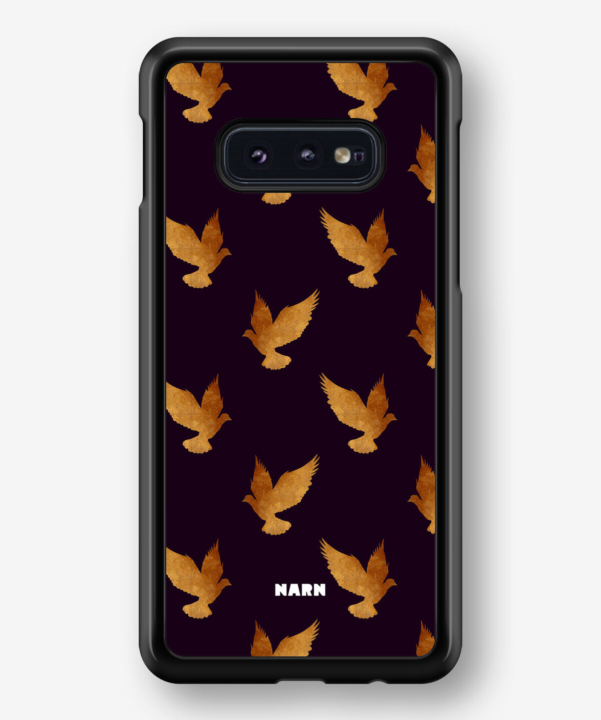 Samsung Galaxy S10e Hard Case – Royal Doves - View 1