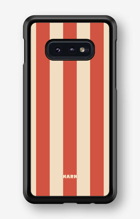 Samsung Galaxy S10e Hard Case – Sunset Stripes - View 1