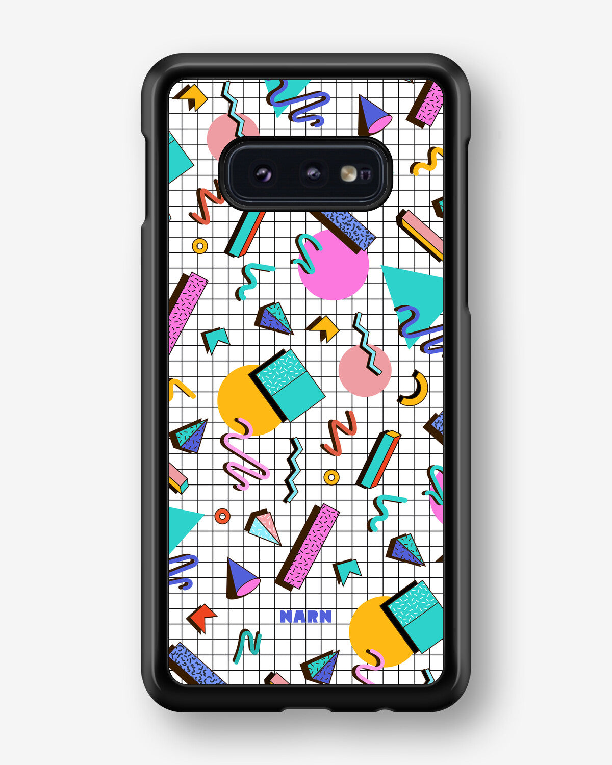 Samsung Galaxy S10e Hard Case – 80s Memphis - View 1