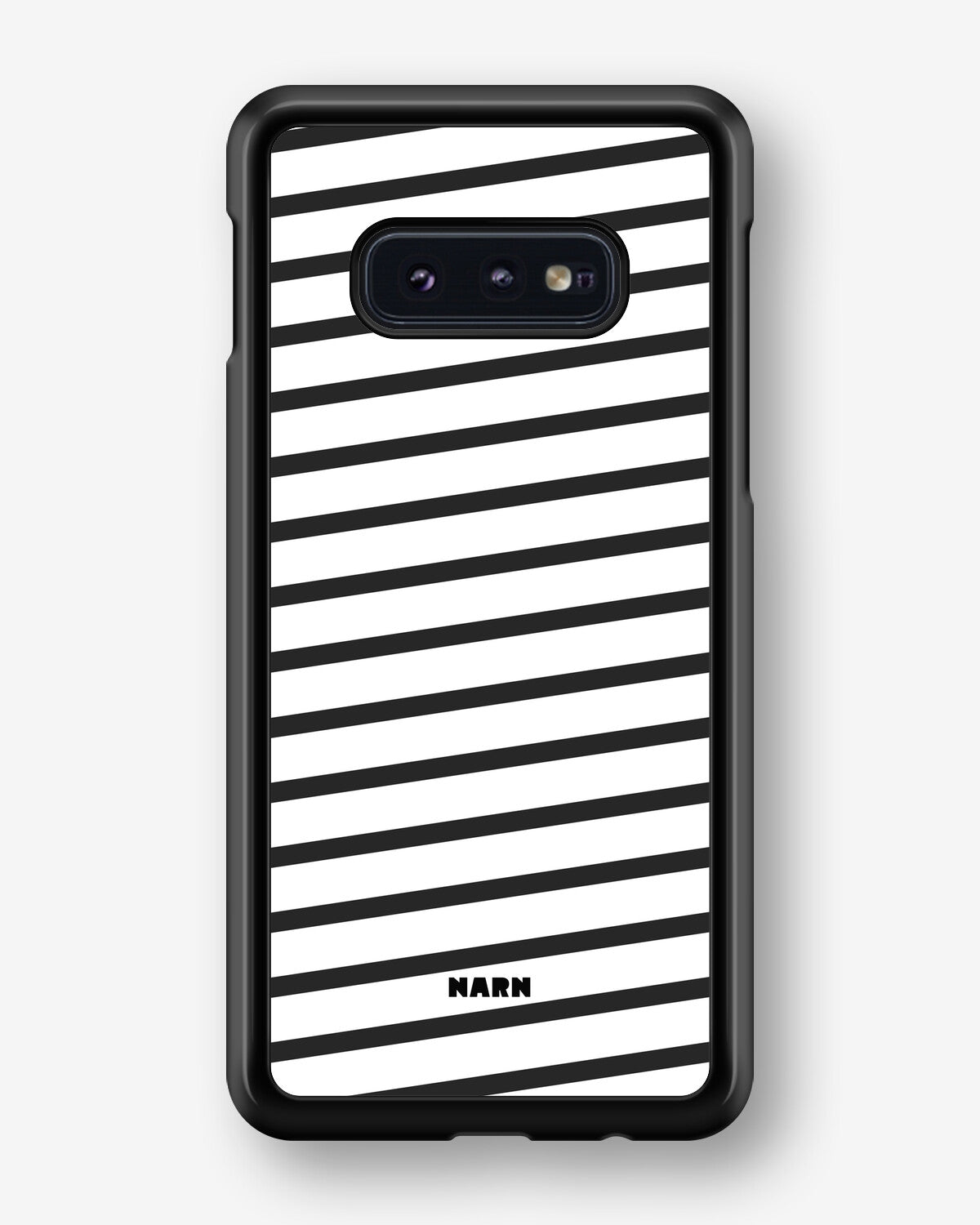 Samsung Galaxy S10e Hard Case – Black Stripes - View 1