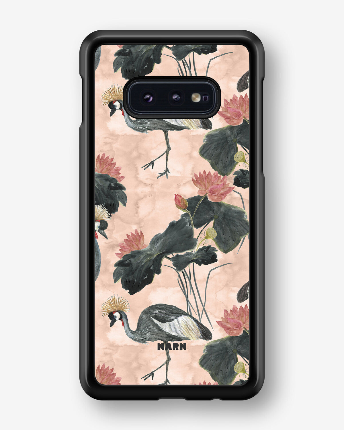 Samsung Galaxy S10e Hard Case – Crowned Bird - View 1