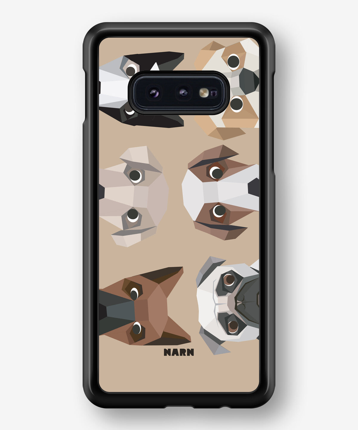 Samsung Galaxy S10e Hard Case – Cute Dogs - View 1
