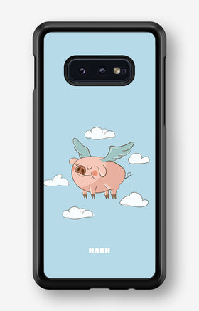 Samsung Galaxy S10e Hard Case – Dreamy Pig - View 1