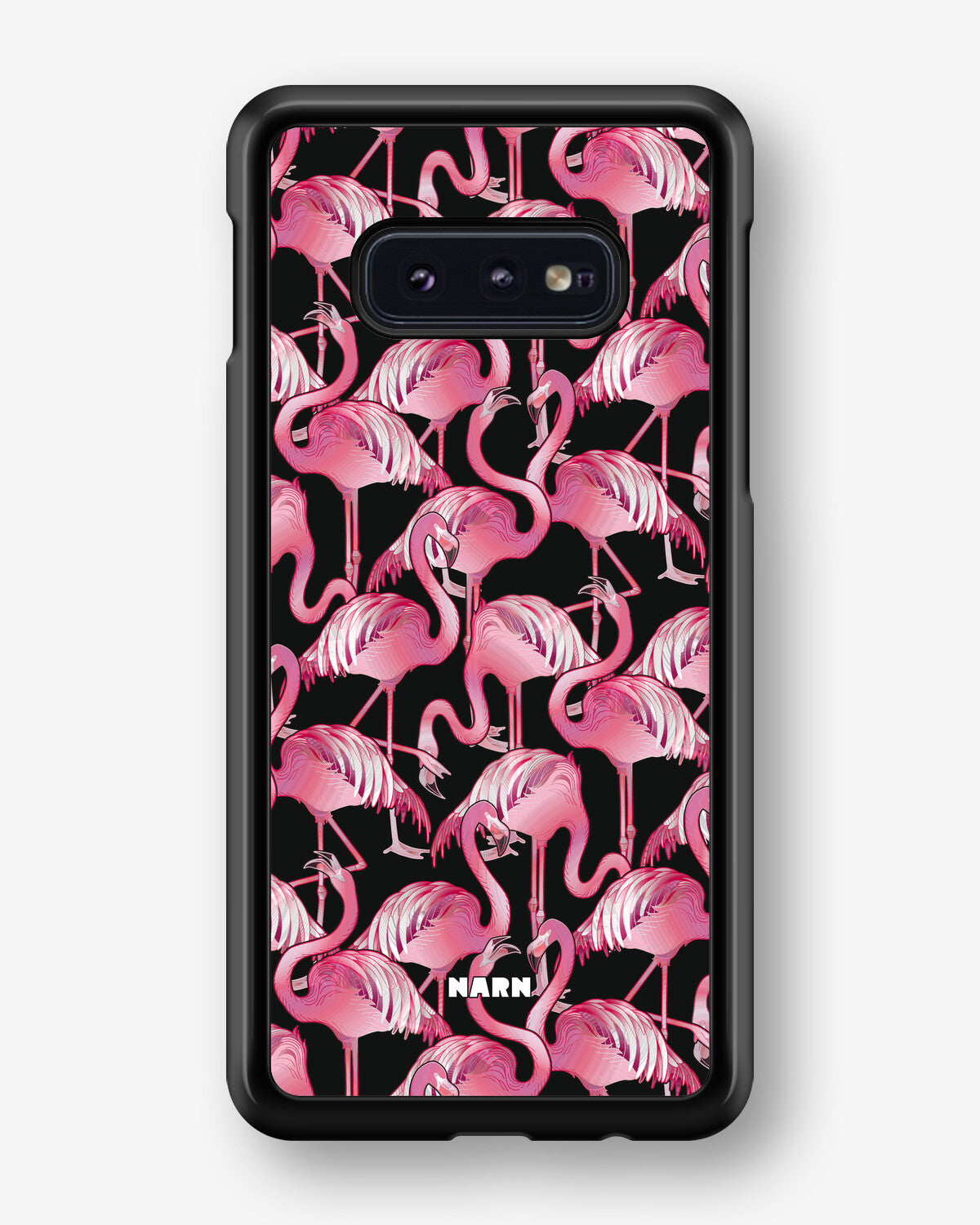 Samsung Galaxy S10e Hard Case – Flamingos - View 1