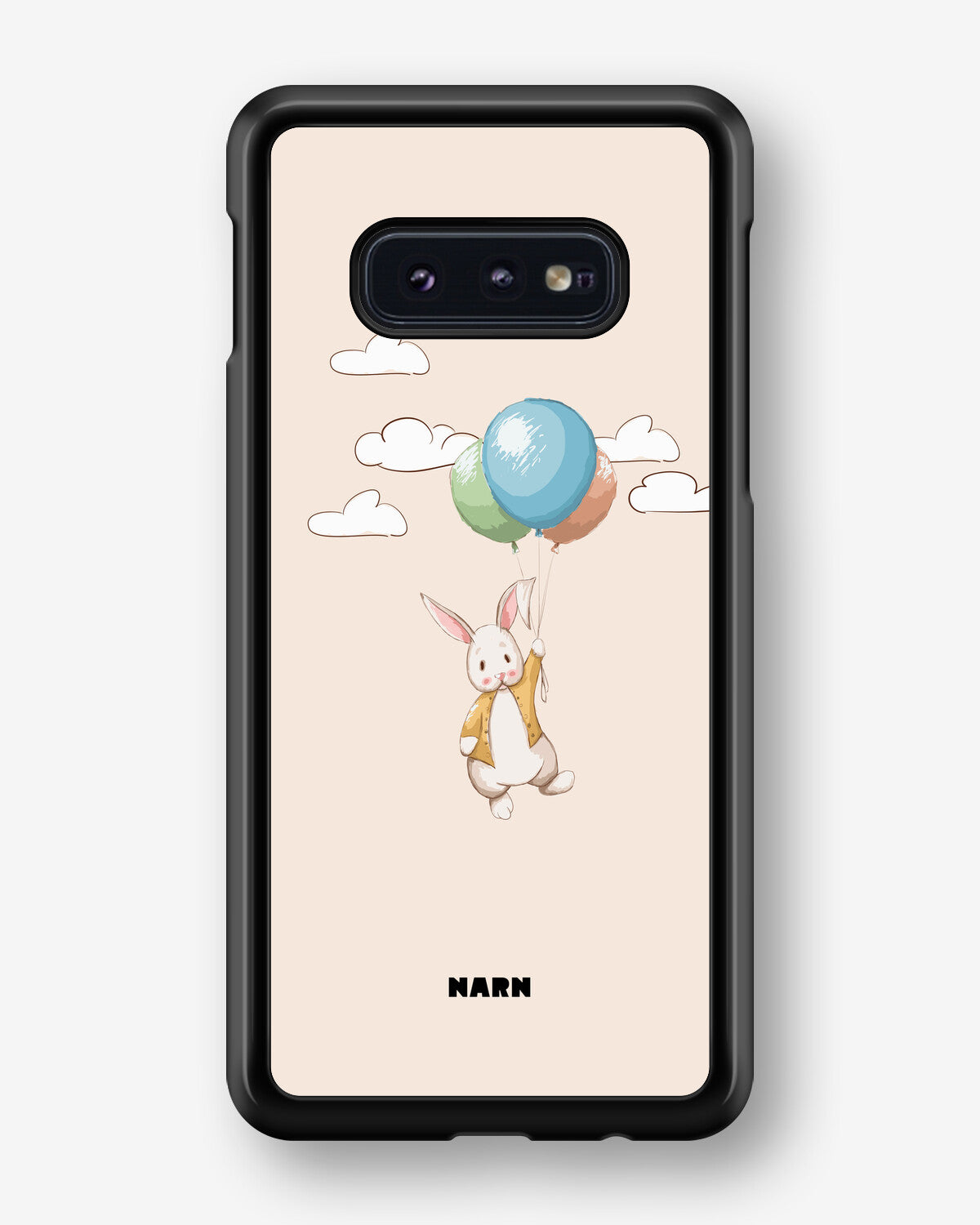 Samsung Galaxy S10e Hard Case – Flying Rabbit - View 1