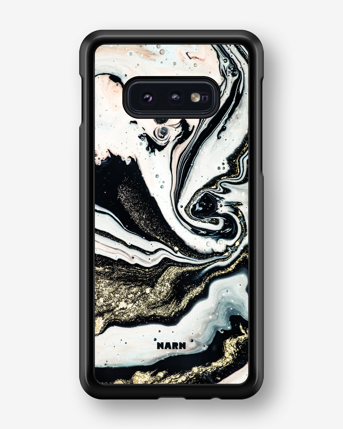 Samsung Galaxy S10e Hard Case – Golden Swirl - View 1