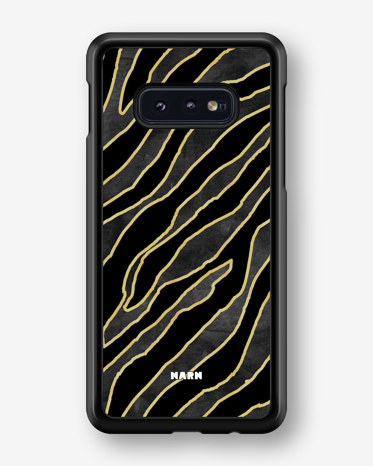 Samsung Galaxy S10e Hard Case – Golden Zebra - View 1