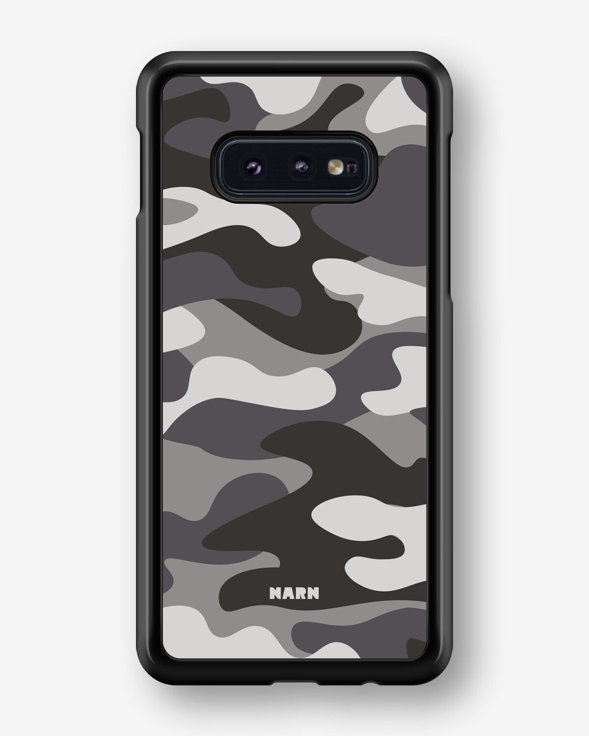 Samsung Galaxy S10e Hard Case – Grey Camo - View 1