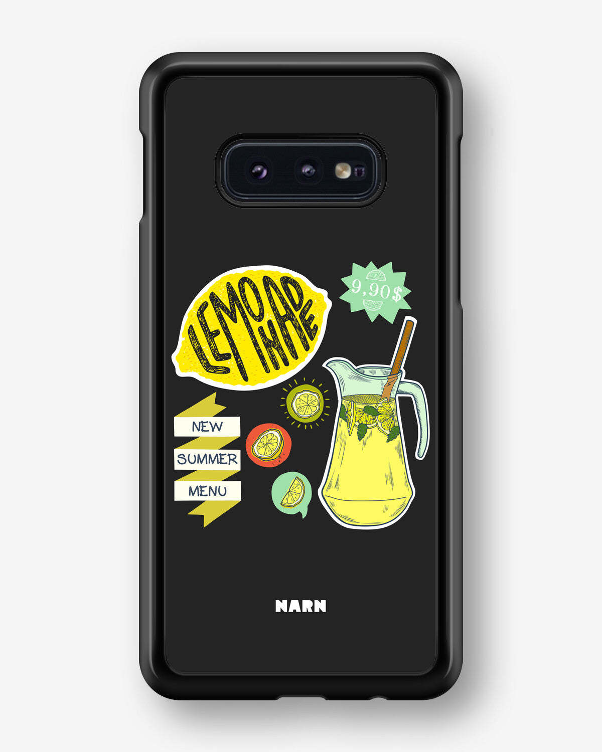 Samsung Galaxy S10e Hard Case – Lemon Summer - View 1