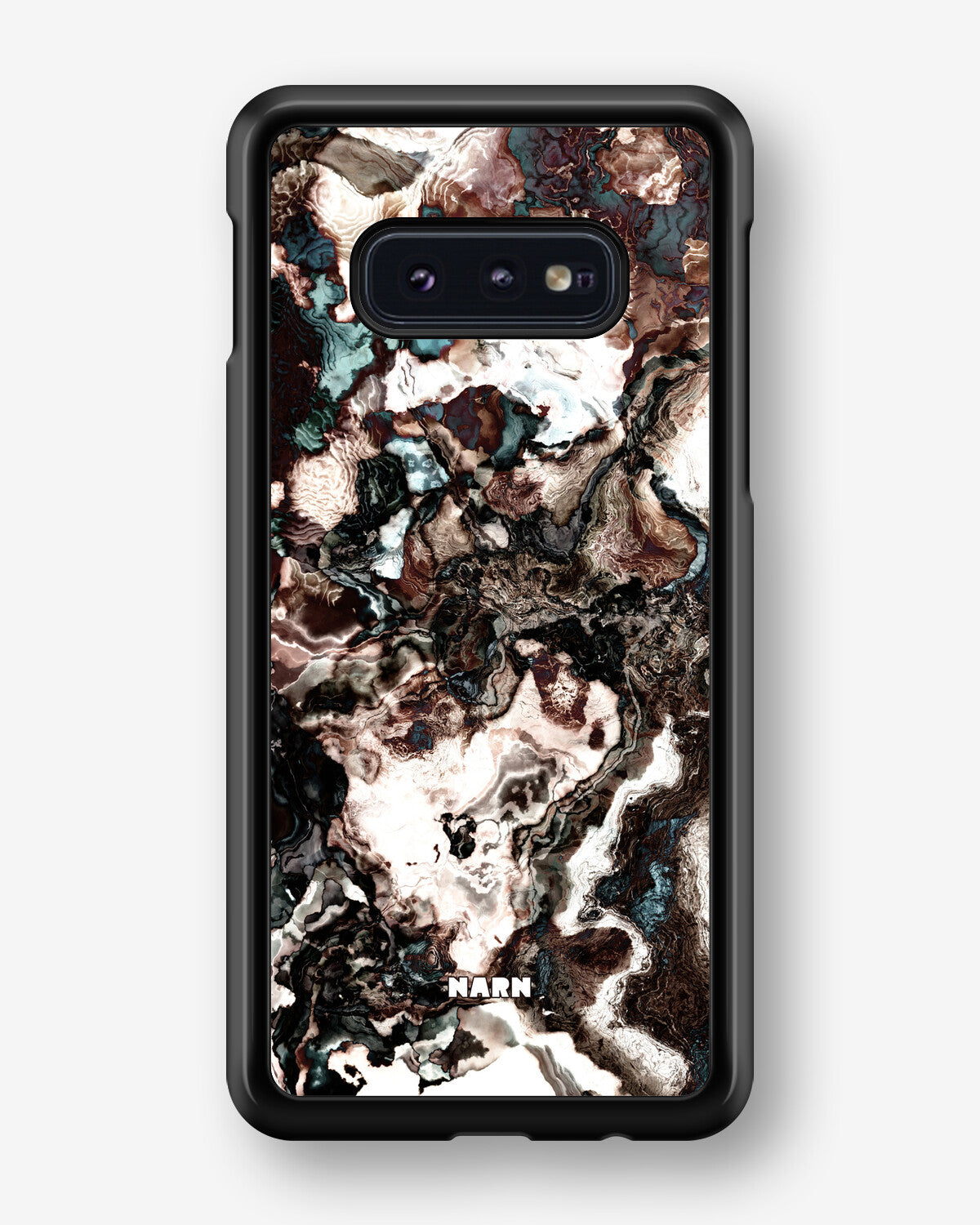 Samsung Galaxy S10e Hard Case – Marble Brown - View 1