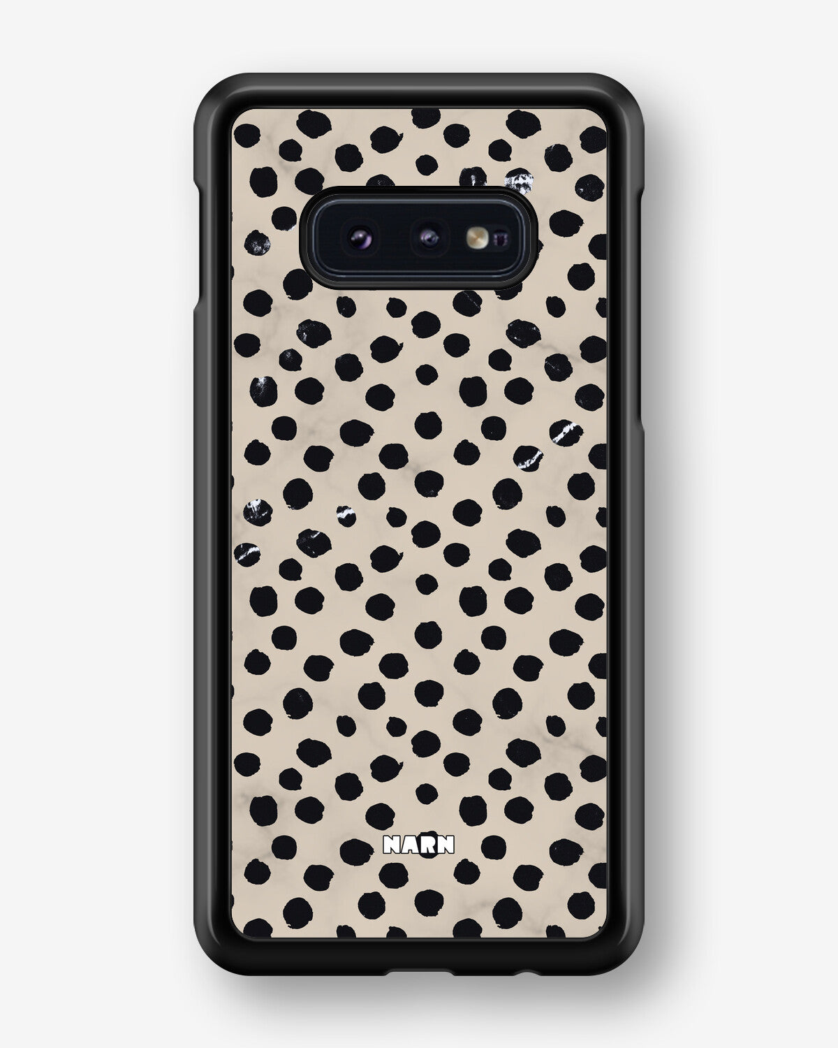 Samsung Galaxy S10e Hard Case – Marble Dots - View 1