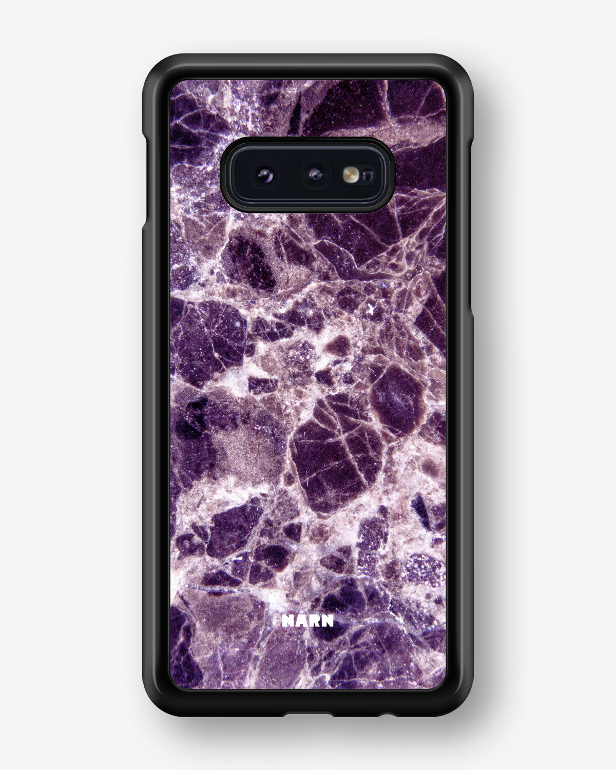 Samsung Galaxy S10e Hard Case – Purple Marble - View 1