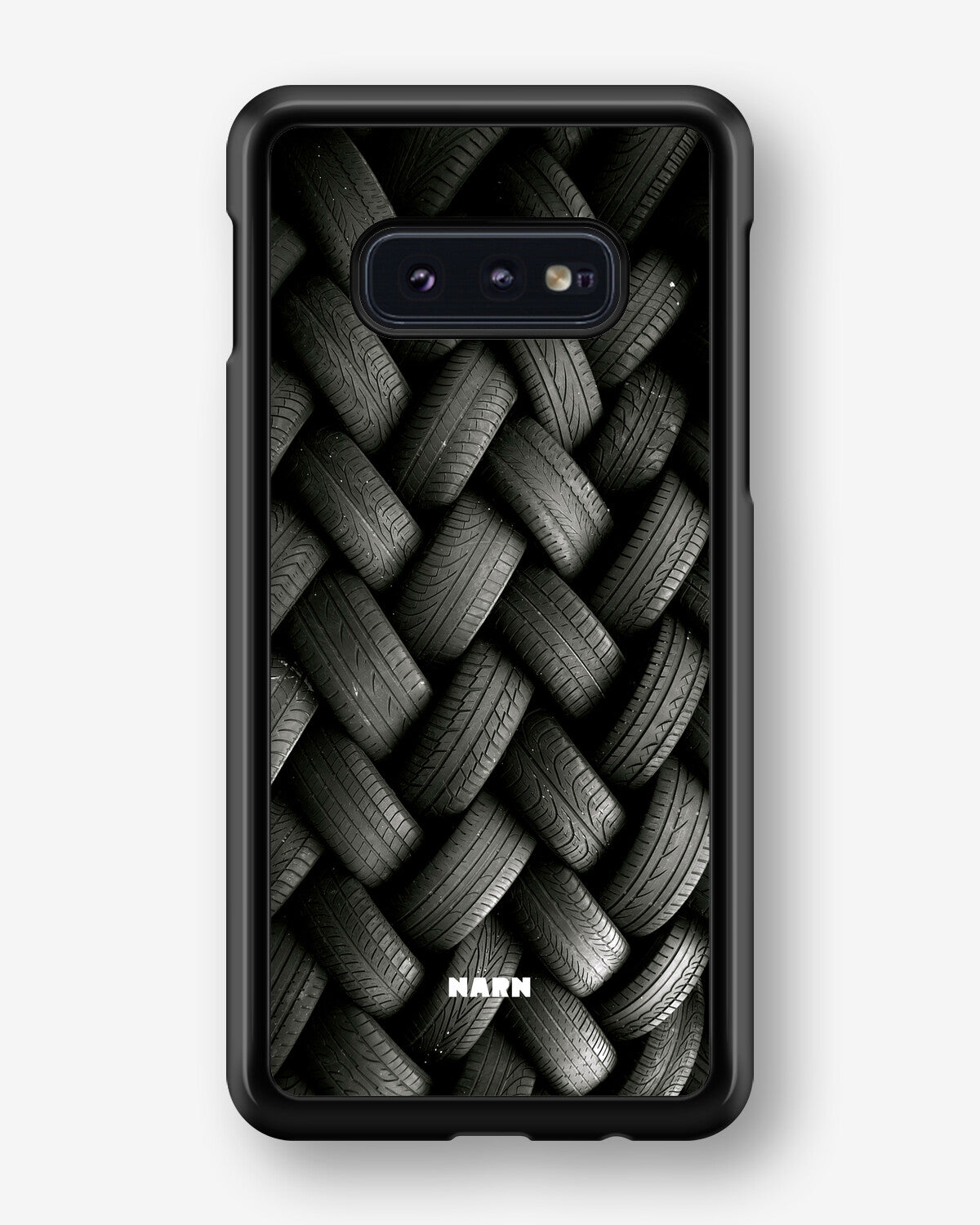 Samsung Galaxy S10e Hard Case – Tires Wall - View 1