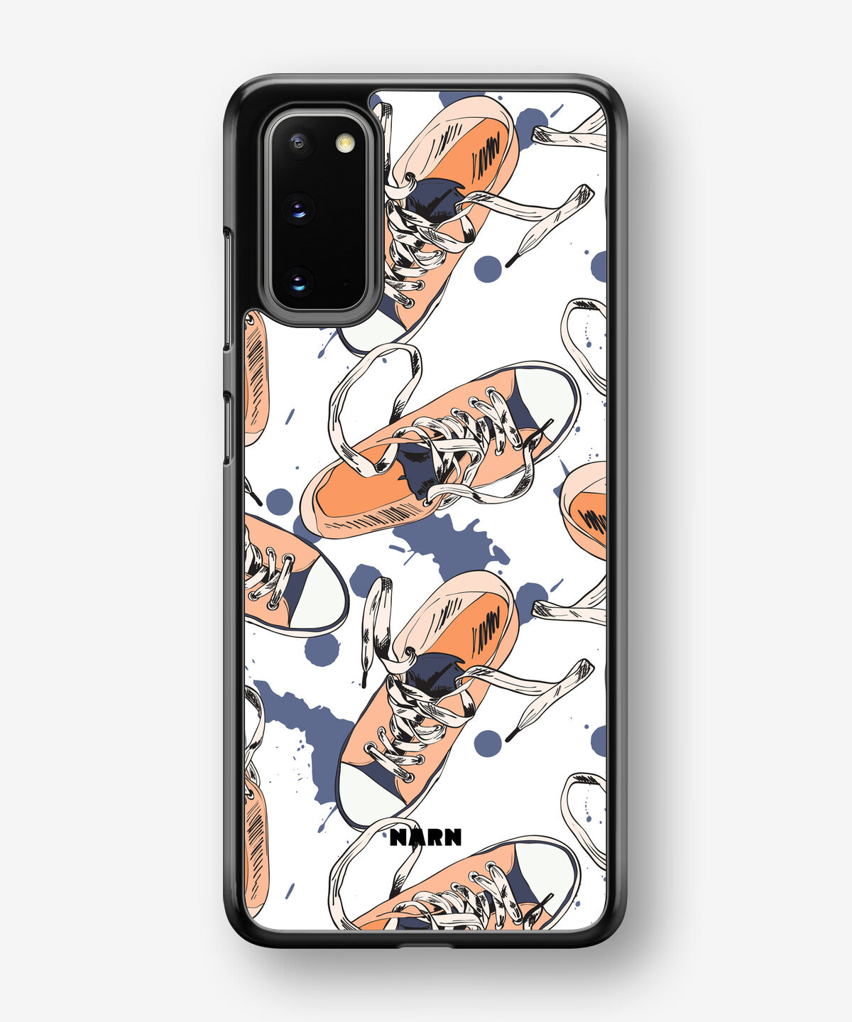 Samsung Galaxy S20 FE Hard Case – Apricot Sneakers - View 1