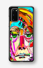 Samsung Galaxy S20 FE Hard Case – Abstract Portrait - View 1