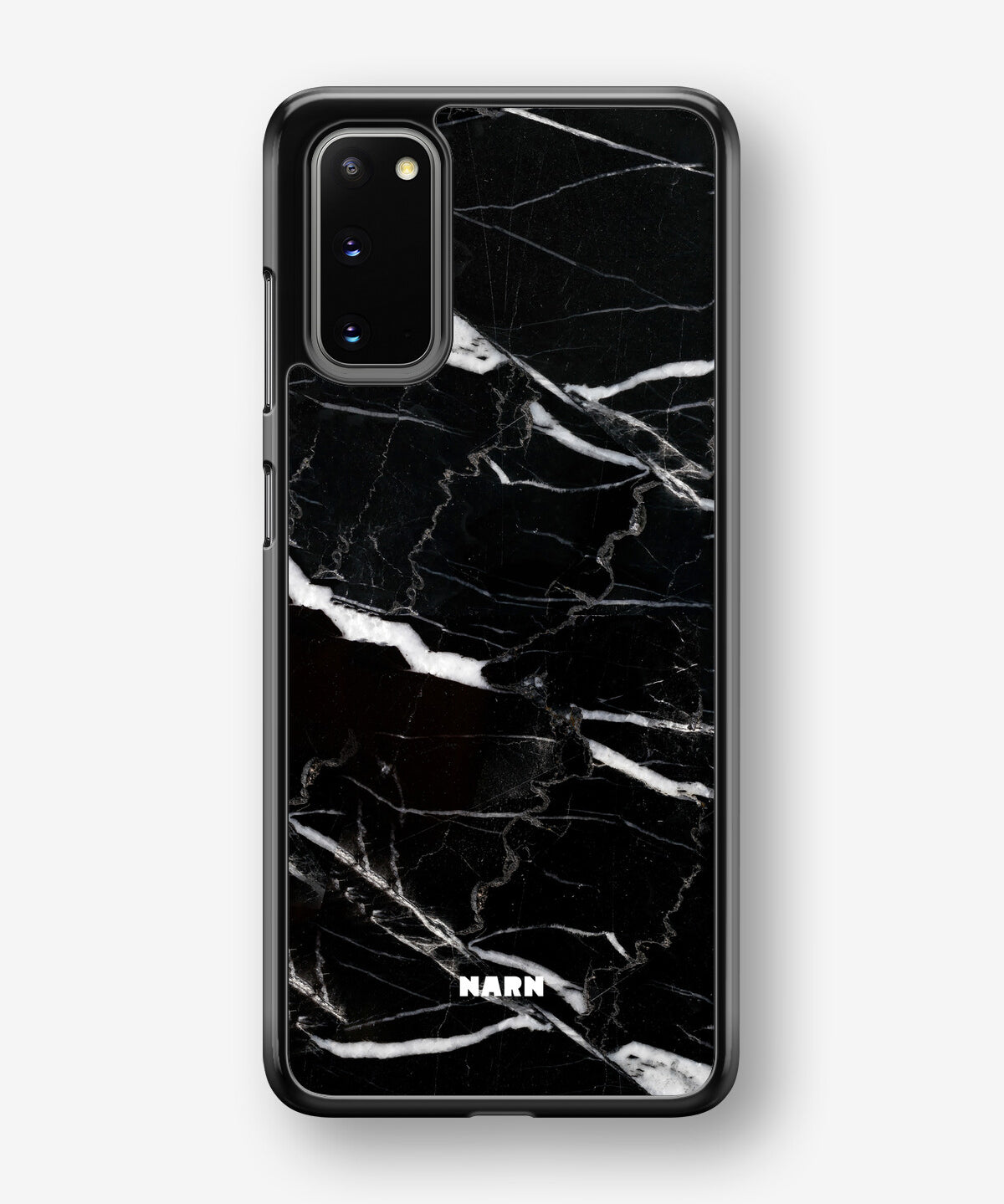 Samsung Galaxy S20 FE Hard Case – Black Marble - View 1