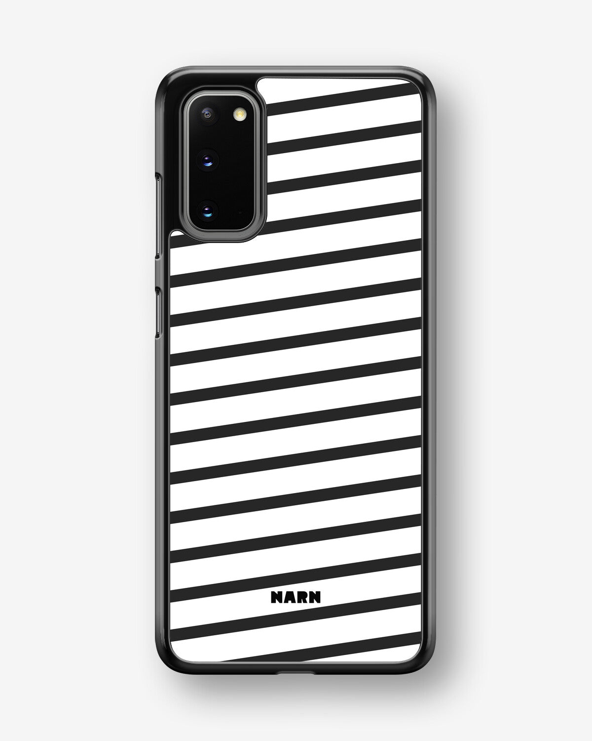 Samsung Galaxy S20 FE Hard Case – Black Stripes - View 1